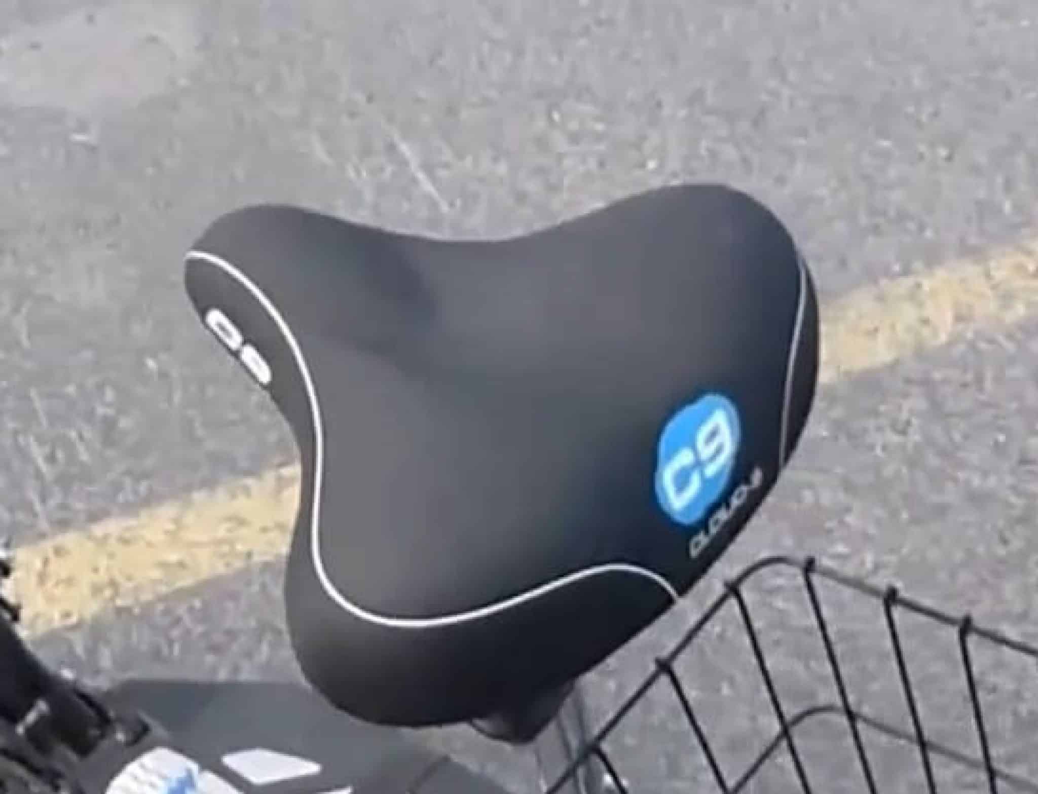 extra large padded bike seat