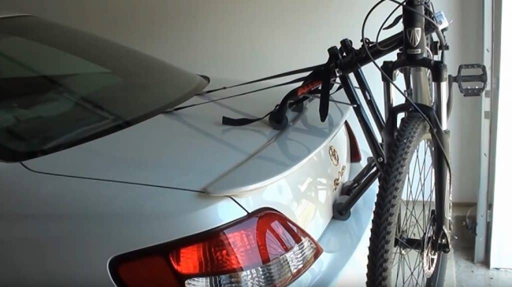 deluxe trunk bike carrier