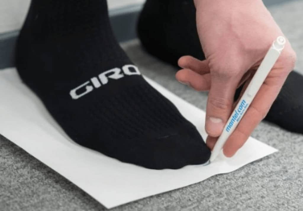 Giro Cycling Shoe Size Chart (for both Men & Women)