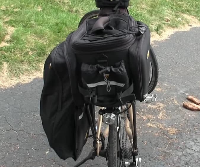 delta top trunk bicycle bag