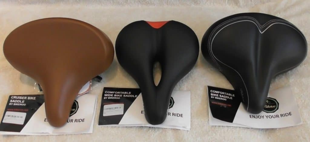 large stationary bike seat