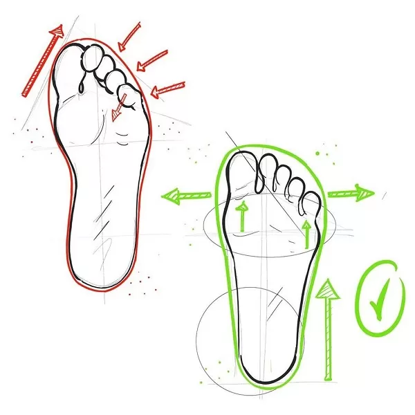 Cycling shoes wider toe box