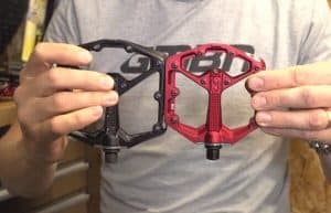 different size bike pedals